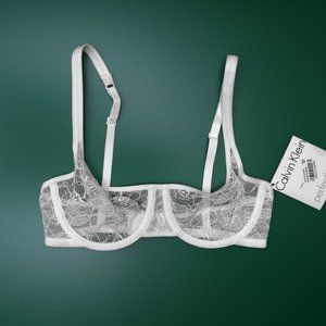 NWT, Seductive Calvin Klein balconette  bra 32C